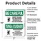 Signmission Safety Culture Sign, 7 in Width, Plastic, Rectangle, Bilingual OS-2PACK-BC-P-710-L-10001 - alternate 4